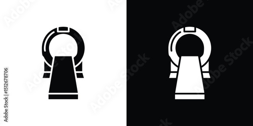 MRI icon illustration. icon templates pack.