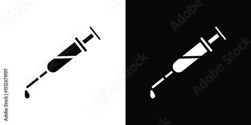 Needle icon illustration. icon templates pack.