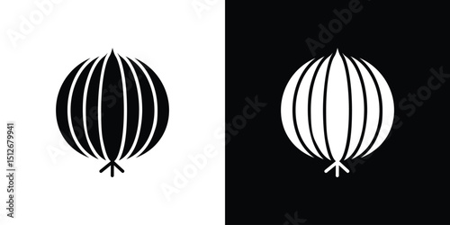 Onion icon illustration. icon templates pack.