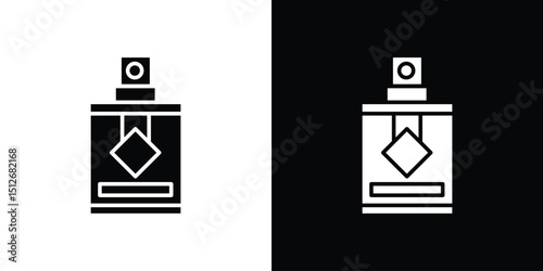 Perfume icon illustration. icon templates pack.