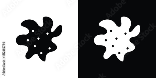 Pigment icon illustration. icon templates pack.
