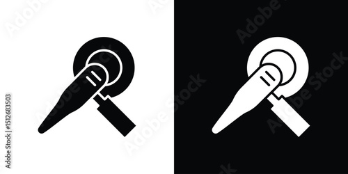 Polisher icon illustration. icon templates pack.
