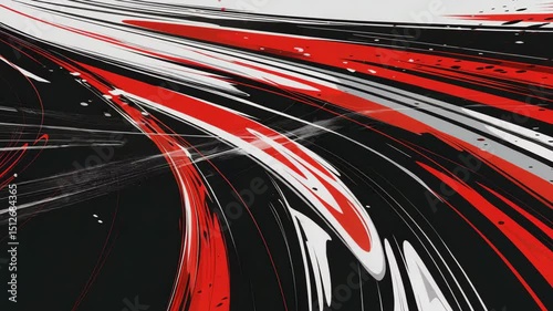 A racing graphic background, Generative AI Videos. 