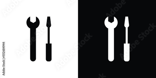 Repair icon illustration. icon templates pack.
