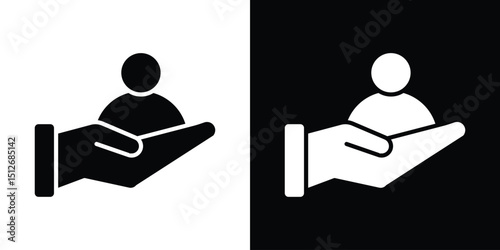 Retention icon illustration. icon templates pack.