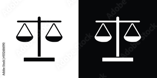 Scale icon illustration. icon templates pack.