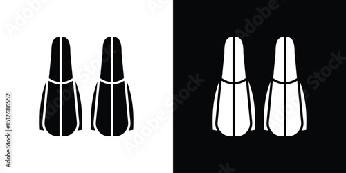 Scuba diving icon illustration. icon templates pack.