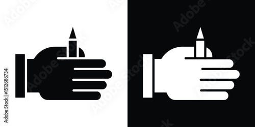 Self expression icon illustration. icon templates pack.