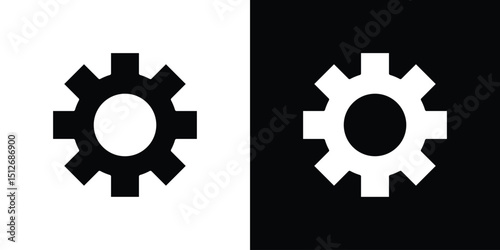 Settings icon illustration. icon templates pack.