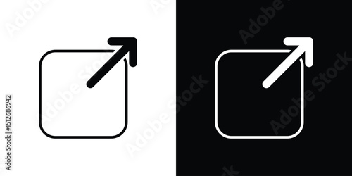 Share icon illustration. icon templates pack.