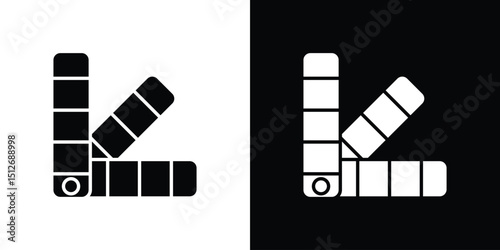 Swatch icon illustration. icon templates pack.