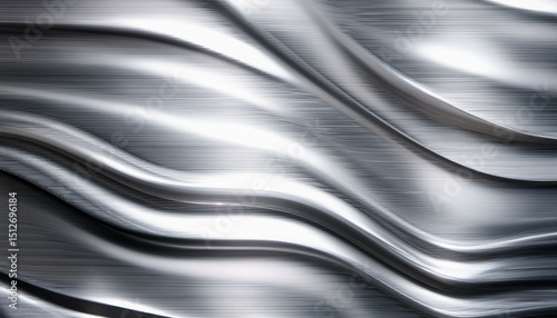 Abstract silver draped texture