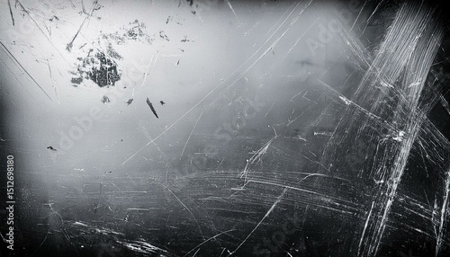 Scratched metal surface texture photo
