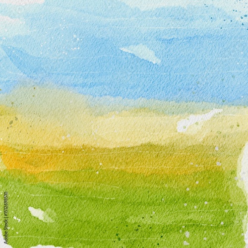 watercolor background painting 