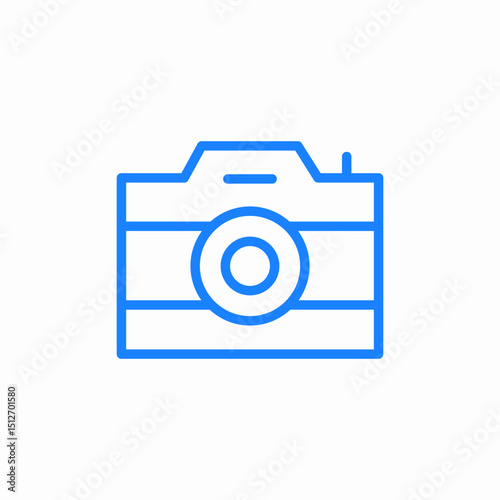 camera photography device icon sign vector