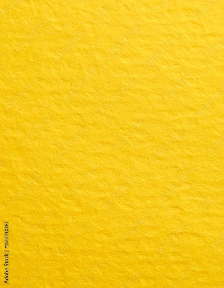 Fototapeta premium Yellow rough paper texture, close view paper pattern background