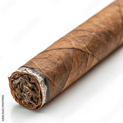 cuban cigar isolated on white background