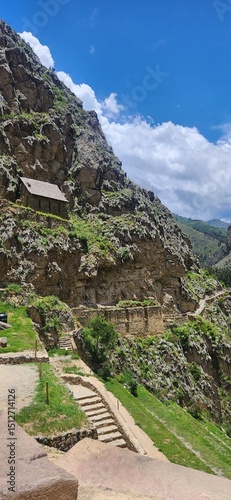 hiking trail in the mountains