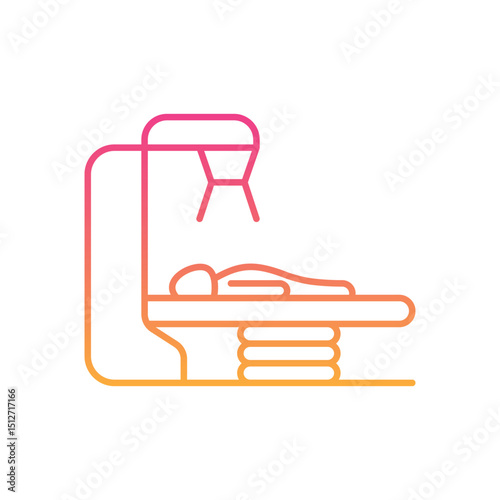 Radiation Theraphy  Icon vector