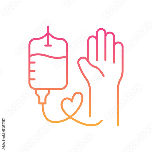 Chemotherapy Icon vector