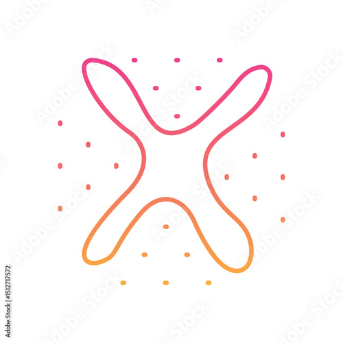 Chromosome Icon vector