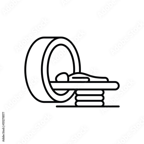 Mri  Icon vector