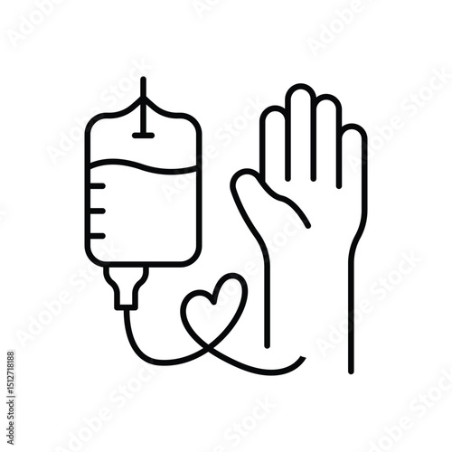 Chemotherapy Icon vector