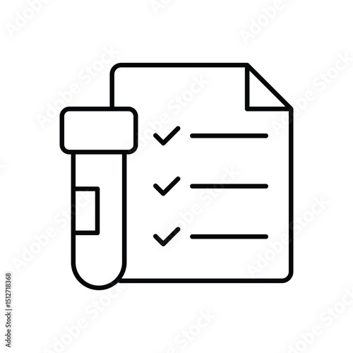 Tumor Marker Icon vector