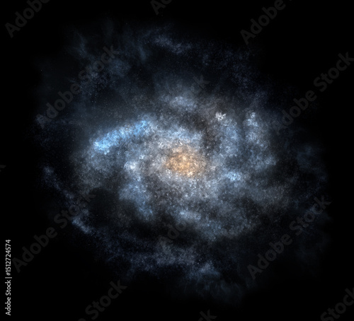 Massive spiral galaxy
