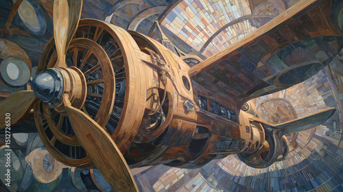 encyclopedia of imaginary worlds | hopeful anachronism | gentle nostalgia | sunlit earth tones | dynamic diagonal | ancient machines | realistic texture buildup | sculptural color theory | alternate