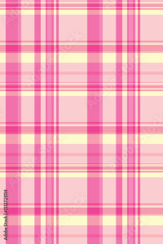 Sweet pastel pink and yellow plaid pattern.  Perfect for backgrounds, textiles,  packaging, or websites needing a gentle, feminine design.