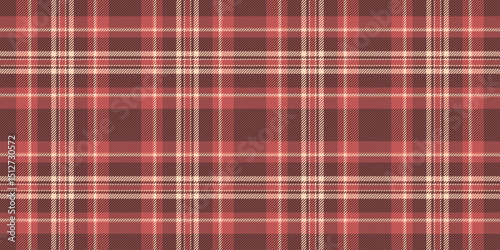 Rustic red and cream plaid pattern. Perfect for autumnal designs, textile projects, or adding a touch of cozy warmth to your visuals.  Ideal for websites, blogs, social media, and print materials.