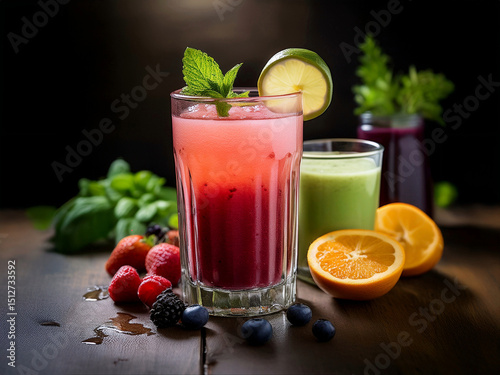 fresh fruit juice