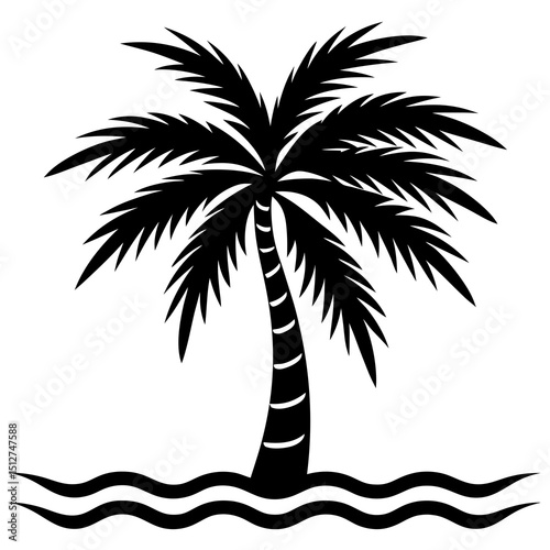palm tree silhouette