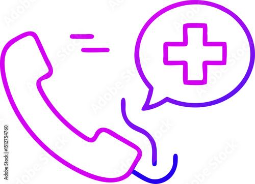 Medical hotline phone call emergency support healthcare
