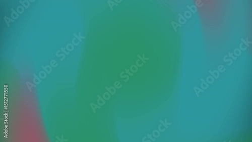 Abstract blend of teal green  reddishpurple hues creating a soft blurred and smooth gradient background photo