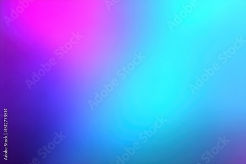 Abstract Gradient Background Of Pink  Purple  Blue  Cyan Colors