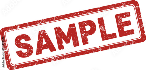 sample stamp on white background. sample stamp sign.
