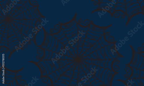 Wallpaper Mural Intricate cobweb design with spiral patterns, creating a spooky halloween decoration Torontodigital.ca
