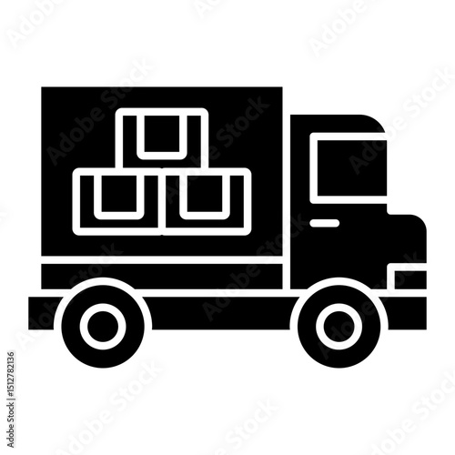 cargo service Solid icon