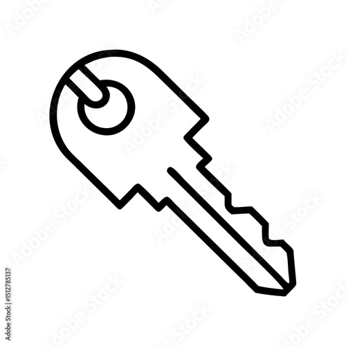 Minimalista ícone PNG chave