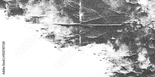 Black and white grunge. Distress overlay texture. Abstract surface dust and rough dirty wall background concep