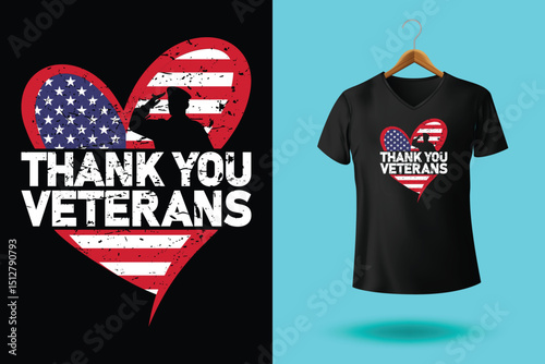 Memorial Day T-Shirt Design – Patriotic American Flag, Military Tribute, Veteran Remembrance Graphic