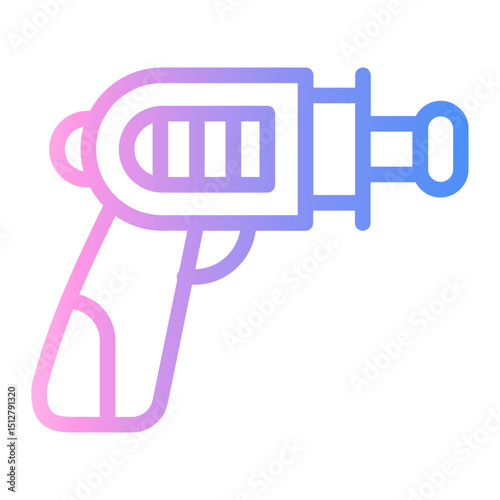 blaster Line Gradient Icon