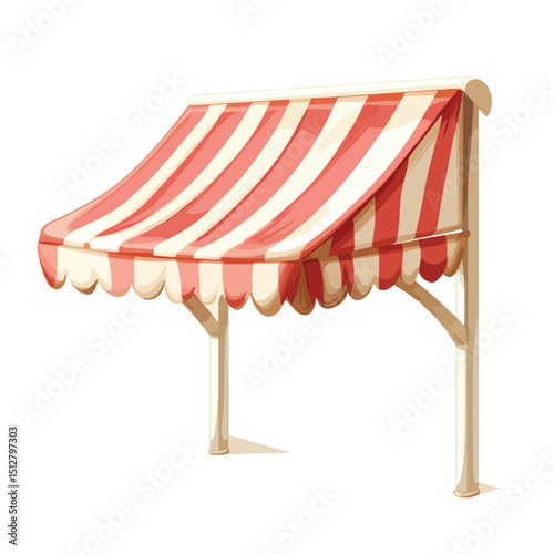 Modern and Trendy Shop Canopy Icon Vector Illustration for Creative Projects