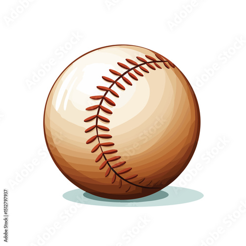 Professional Vector Icon of Baseball Game Equipment for Sports Graphics and Designs