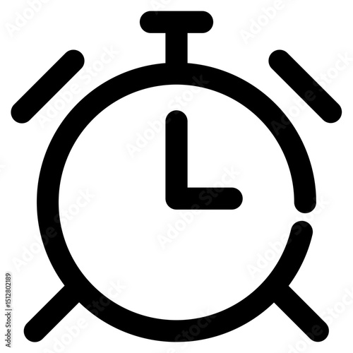 alarm - Outline Calendar Icon Minimalist 