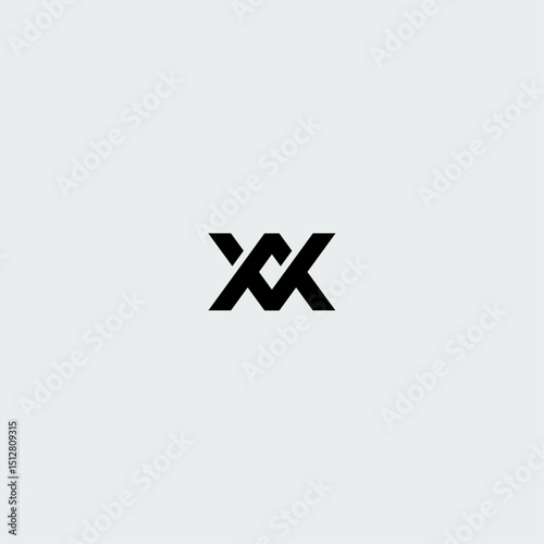 AV logo icon flat vector design