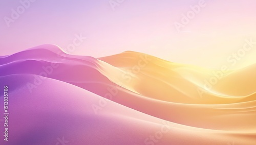 Colorful Pixelated Desert Landscape