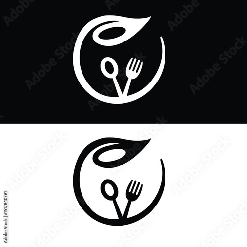 vector black silhouette of a butterfly